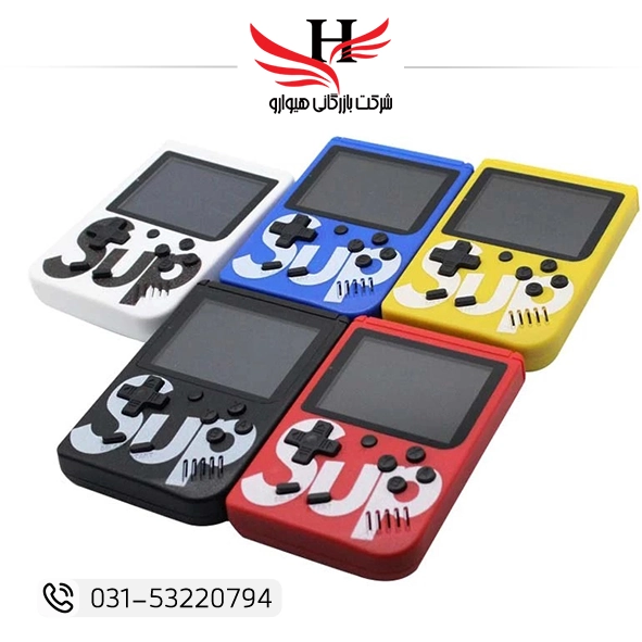 کنسول گیم باکس SUP Game Box 400 in 1 با 400 بازی کلاسیک، صفحه نمایش رنگی، طراحی قابل حمل و باتری قابل شارژ؛ مناسب سرگرمی، سفر و بازیهای نوستالژیک - خرید عمده و تکی از هیوارو | نمایندگی شهرضا، اصفهان و تهران